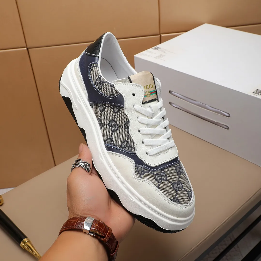 Men's shoes💰440 GUCCI🔍🔍2023 latest model On sale at the same time at the counter, original calfskin imported from Italy, genuine leather lining, (high-end, luxury, and class) exquisite workmanship, soles: original soles specially provided by the original factory, ⚠Exclusive double-layer movable molded soles are super comfortable⚠, real photos🎬The real ones are better🔍🔍"High quality·Follow the order" code number 38-44